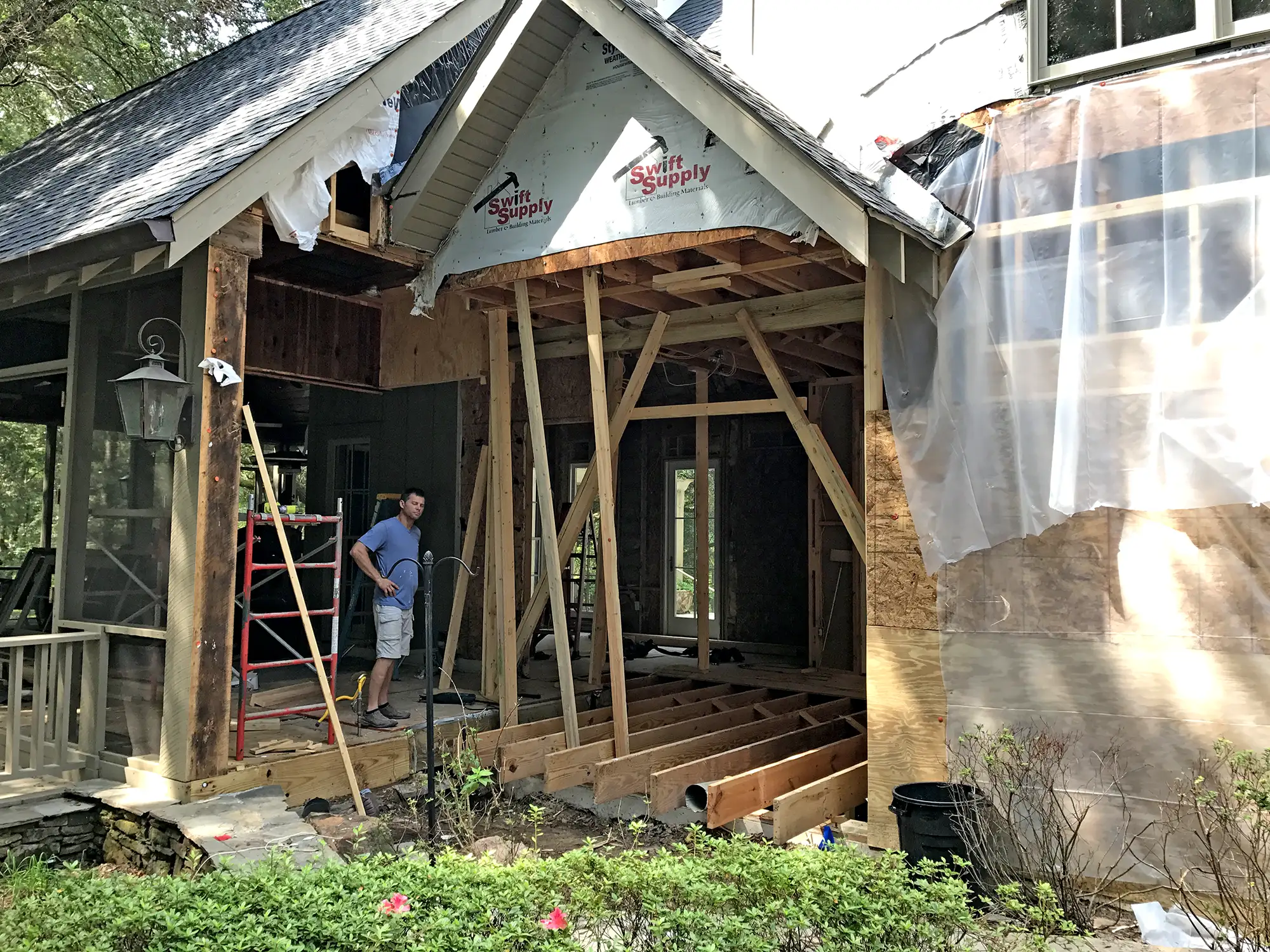 Luxury new home construction - Middle Field project progress photo 12 by McQuillen Custom Homes in Orange Beach, AL